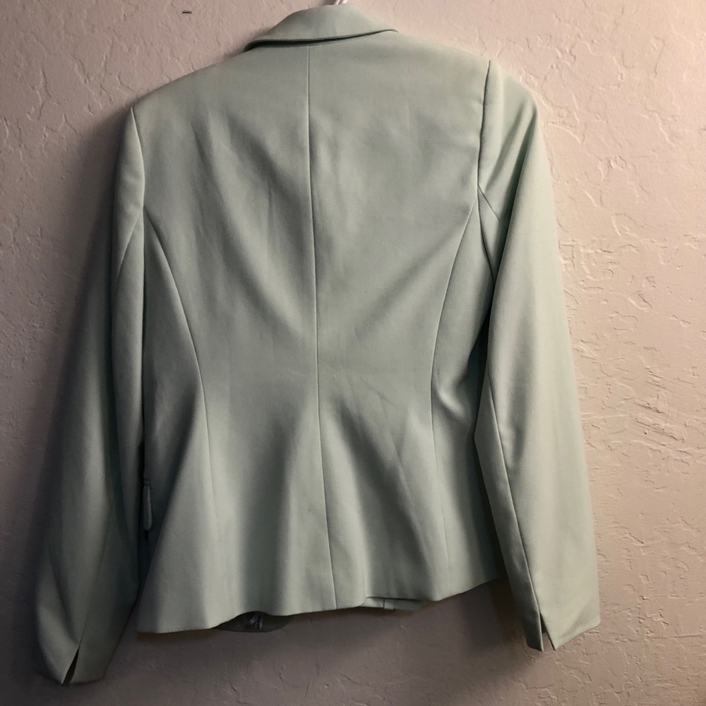 Calvin Klein Suit Pale Lime 6 Petite - Picture 4 of 6